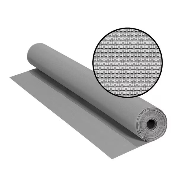 Vinylcoated Polyester Exterior Shading Fabric, Blocks 80 Heat, 36x100', Gray, One Roll, Phifer, Mfr#: 3004024